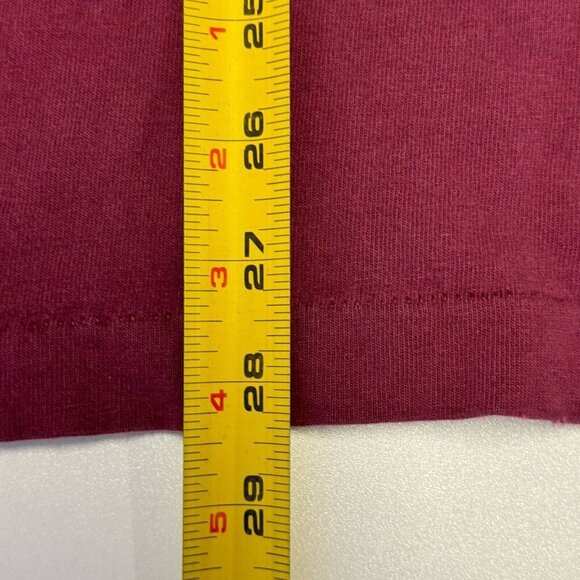 Vintage Oxford University T Shirt Mens Large Red 90s Short Sleeve - Picture 7 of 8